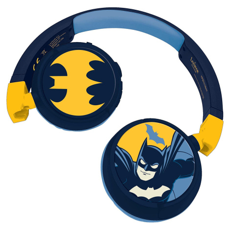 Skladacie bezdrôtové slúchadlá Batman