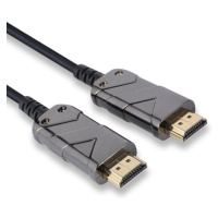 PremiumCord Ultra High Speed HDMI 2.1 optický fiber kábel 8K @ 60Hz, pozlátené 10m