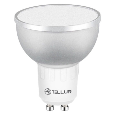 Tellur WiFi Smart LED RGB žiarovka GU10, 5 W, čirá, teplá biela