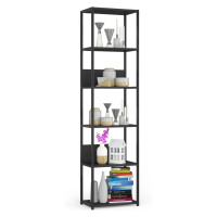 Regál LOFT 50 cm černý