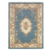 Modrý koberec z vlny Flair Rugs Aubusson, 150 x 240 cm
