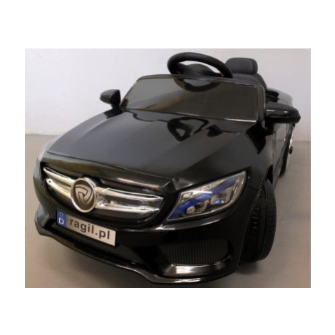 mamido  Elektrické autíčko Cabrio M4 v čiernej farbe