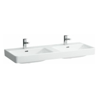 Dvojumývadlo Laufen Pre S 120x46 cm dva otvory pre batériu H8149660001041