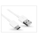 Nabíjací a dátový kábel USB, USB Type-C, 150 cm, Samsung, biely, továrenský