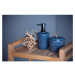 Modrý keramický univerzálny organizér do kúpeľne Wenko