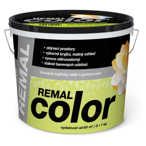 REMAL Color Tónovaný maliarsky náter s jemnou vôňou, 590 Zelené jablko, 5 + 1 kg
