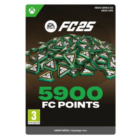 EA Sports FC 25 - 5900 FC Points (Xbox Series/Xbox One) Microsoft