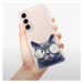 Odolné silikónové puzdro iSaprio - Crazy Cat 01 - Samsung Galaxy S22+ 5G