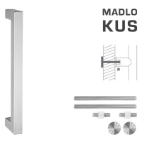 FT - MADLO kód 802K 25x25 mm UN ks NEM - nerez matná (F60) 25x25 mm 900 mm