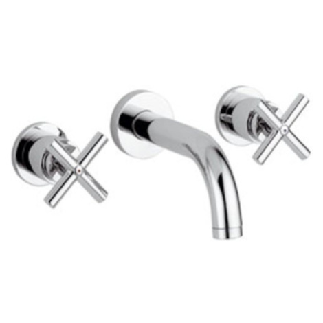 Umývadlová batéria Paffoni Cruz vrátane podomietkového telesa chróm QTV003