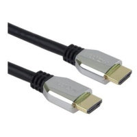 PremiumCord ULTRA HDMI 2.1 High Speed + Ethernet kábel 8K @ 60Hz, pozlátené 1,5 m