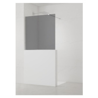 Sprchová zástěna SAT Walk-in 90x100 cm na nižšiu priečku SATBWIS90KSPR