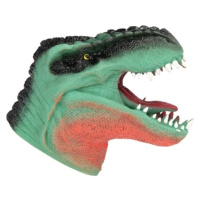 Tyrannosaurus Rex na ruku Dino World, Zeleno-hnedý, silikónový