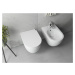 ISVEA INFINITY, závesný bidet 36,5x53cm, biela, 10NF41001