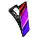 Samsung Galaxy A02 SM-A022F, silikónové puzdro, Spigen Core Armor, karbónový vzor, čierna farba