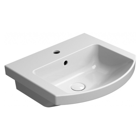 GSI - NORM keramické umývadlo oblé 51x45cm, biela ExtraGlaze 8646111