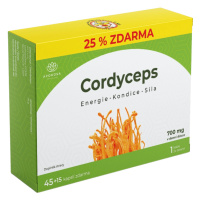 APOROSA Cordyceps 350 mg 60 kapsúl