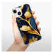 Odolné silikónové puzdro iSaprio - Gold Leaves - iPhone 15