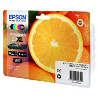 Epson T33XL C13T33574011 barevná (CMYK) originálna cartridge