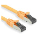 OXnet patch kábel Cat6A, S/FTP (PiMF), LSOH - 5m, žltý
