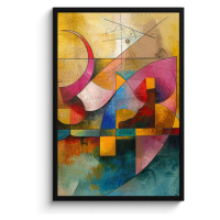 MuchoWow ZARÁMOVANÝ PLAGÁT Umenie - abstraktné - moderné 60x90 cm