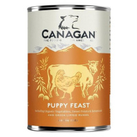 CANAGAN Puppy feast konzerva pre psov 400 g