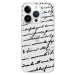 Odolné silikónové puzdro iSaprio - Handwriting 01 - black - iPhone 15 Pro