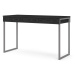 Čierny pracovný stôl Tvilum Function Plus, 126 x 52 cm