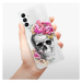 Odolné silikónové puzdro iSaprio - Pretty Skull - Samsung Galaxy A04s