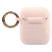 Guess Silicone Case AirPods 1/2 GUACCSILGLLP Pink