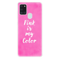 Odolné silikónové puzdro iSaprio - Pink is my color - Samsung Galaxy A21s