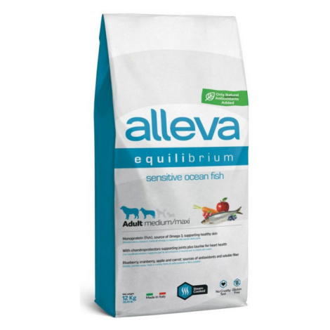 Alleva SP EQUILIBRIUM dog adult sensitive medium & maxi ocean fish 12kg