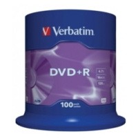 DVD+R VERBATIM 4,7GB 16x cake box (bal=100ks)