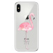 Odolné silikónové puzdro iSaprio - Flamingo 01 - iPhone X