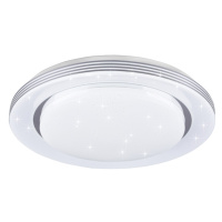 Sconto Stropné LED svietidlo ATRIA biela, priemer 48 cm