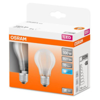 OSRAM Classic A LED E27 11W 4 000K matná 2 ks