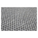 Kusový koberec Nature platina kruh - 200x200 (průměr) kruh cm Vopi koberce