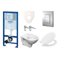 Cenovo zvýhodnený závesný WC set Grohe do ľahkých stien / predstenová montáž + WC S-Line S-line 