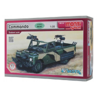 Stavebnica Monti 29 Commando Land Rover 1:35 v krabici 22x15x6cm