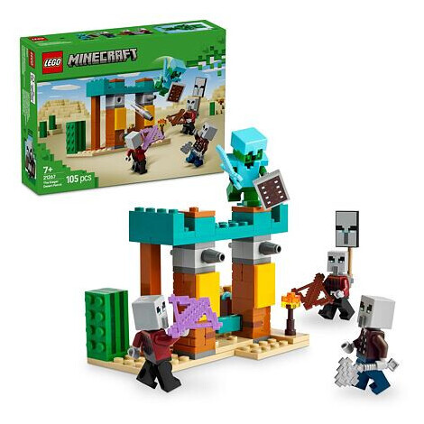 LEGO® Minecraft® 21267 Púštna hliadka zákerníkov