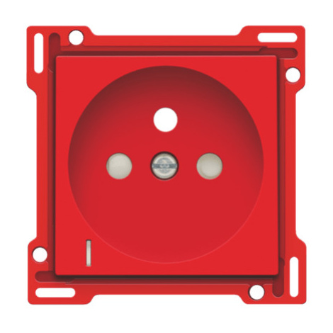 Kryt zásuvky clonky a kontrolka napätia červená (NIKO)