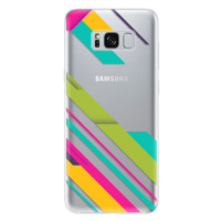 Odolné silikónové puzdro iSaprio - Color Stripes 03 - Samsung Galaxy S8