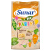 SUNAR BIO Party mix, hráškové a mrkvové detské chrumky 45 g