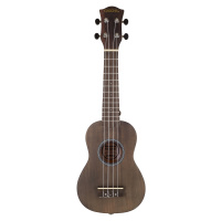 Cascha HH 3969 Soprano Ukulele Bundle Black