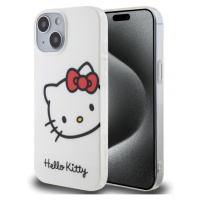 Hello Kitty IML Head Logo Zadný Kryt pre iPhone 15 White