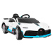 mamido Detské elektrické autíčko Bugatti Divo biele