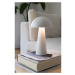 Biela LED stolová lampa (výška  26,5 cm) Fungi – Markslöjd