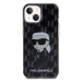 Original faceplate case KARL LAGERFELD KLHCP15SHNKMKLK for iPhone 15 (Ikonik Monogram / black)