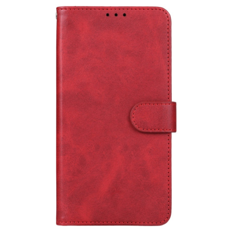 Diárové puzdro na Motorola Moto G54 5G Leather Book červené