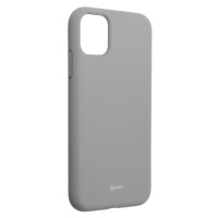Silikónové puzdro na Apple iPhone 14 Pro Max Roar Colorful Jelly sivé